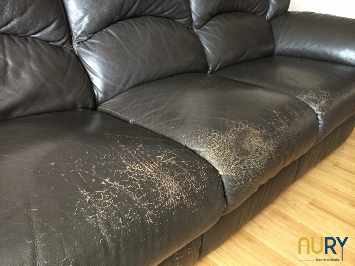 Phục hồi ghế sofa da bị bạc màu